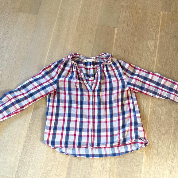 Xirena flannel plaid shirt - size xs - Picture 1 of 4